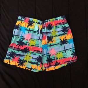 Men’s Tropical Color Swim Shorts 36-38